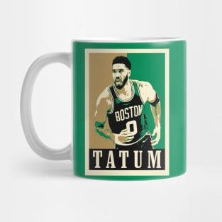 Jayson Tatum Pop Art Style Mug